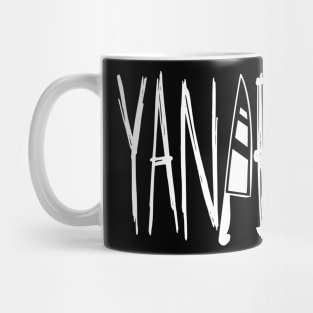 Yami Kawaii Yandere Knife Text Mug